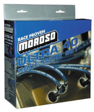 Load image into Gallery viewer, Moroso Chevrolet Big Block Ignition Wire Set - Ultra 40 - Unsleeved - HEI - Under Header - Black