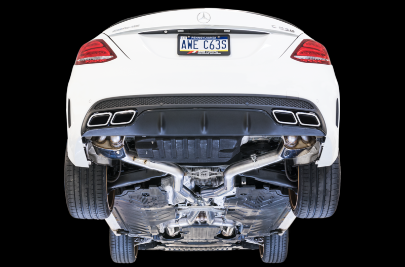 AWE Tuning Mercedes-Benz W205 AMG C63/S Sedan SwitchPath Exhaust System - for Non-DPE Cars