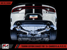 Load image into Gallery viewer, AWE Tuning 2015+ Dodge Charger 6.4L/6.2L SC Non-Resonated Touring Edition Exhaust - Silver Tips