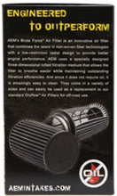 Load image into Gallery viewer, AEM Dryflow 3.5in. X 7in. Round Tapered Air Filter