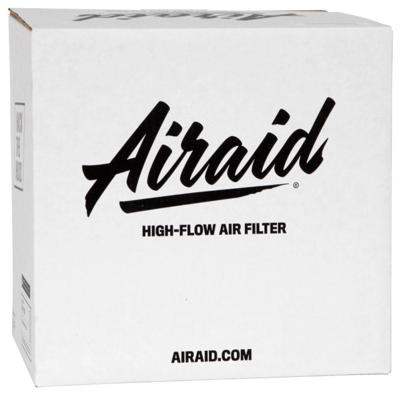 Airaid Universal Air Filter - Cone 6in FLG x 10-3/4x7-3/4in B x 7-1/4x4-3/4in T x 9in H Synthaflow