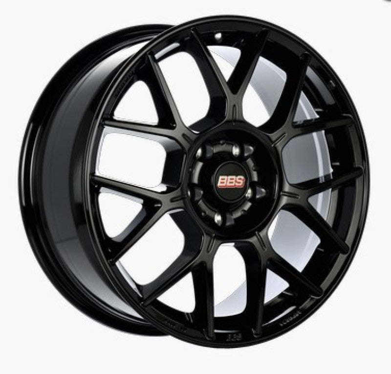 BBS XR 17x7.5 5x114.3 ET35 Black Gloss Wheel - 82mm PFS Required