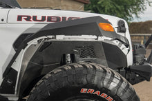 Load image into Gallery viewer, Addictive Desert Designs 2018 Jeep Wrangler JL Raw Aluminum Rock Fighter Front Inner Fender Liner