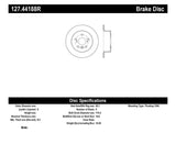 StopTech Sport Drilled & Slotted Rotor - Rear Right