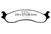 Load image into Gallery viewer, EBC 98-03 Dodge B250 B2500 Cargo 2500 Van 3/4 Ton Ultimax2 Front Brake Pads