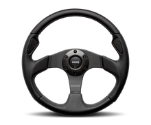 Load image into Gallery viewer, Momo Jet Steering Wheel 320 mm -  Black AirLeather/Black Spokes