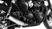 Load image into Gallery viewer, Remus 2016 Triumph Bonneville T120/T120 Black (Euro 4) Tapered Chrome Slip On - Left Side