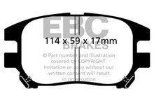 Load image into Gallery viewer, EBC 02-03 Lexus RX300 3.0 2WD Ultimax2 Front Brake Pads