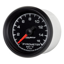 Load image into Gallery viewer, Autometer ES 52.4mm Pyrometer 0-1600 Degree F FSE Gauge