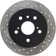 Load image into Gallery viewer, StopTech Sport Drilled &amp; Slotted Rotor - Rear Right