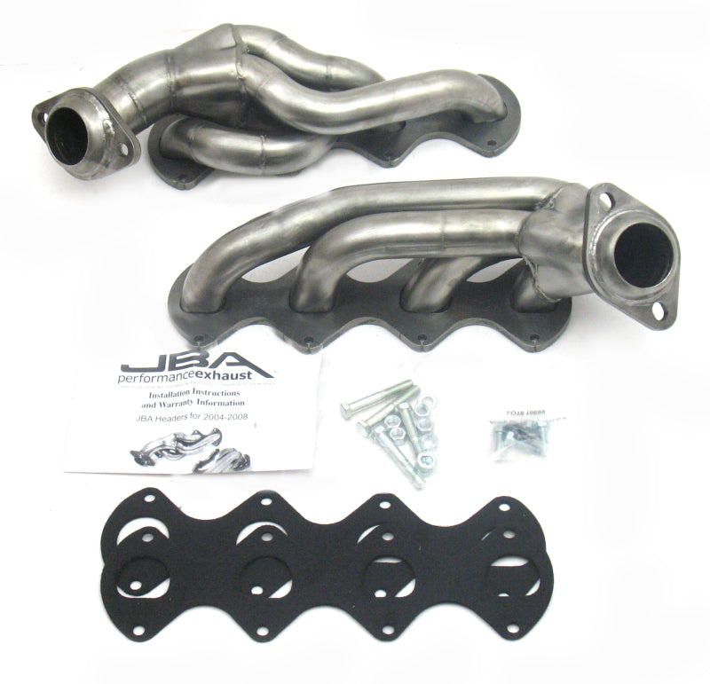 JBA 04-10 Ford F-Series 5.4L 3V 1-5/8in Primary Raw 409SS Cat4Ward Header