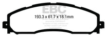 Load image into Gallery viewer, EBC 13+ Ford F250 (inc Super Duty) 6.2 (2WD) Greenstuff Rear Brake Pads