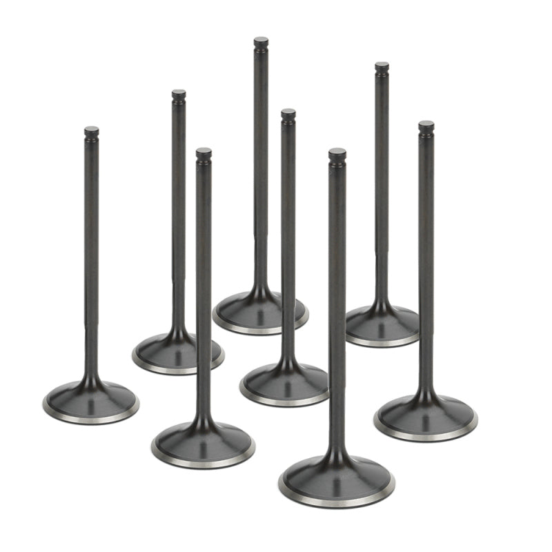 Supertech Honda F22A SOHC Non-VTEC Black Nitrided Intake Valve - Set of 8