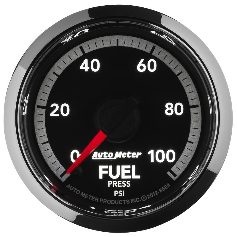 Autometer Factory Match 2 1/6in Full Sweep Electronic 0-100 PSI Fuel Pressure Gauge Dodge Ram Gen 4