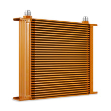 Load image into Gallery viewer, Mishimoto Universal 34 Row Oil Cooler - Gold