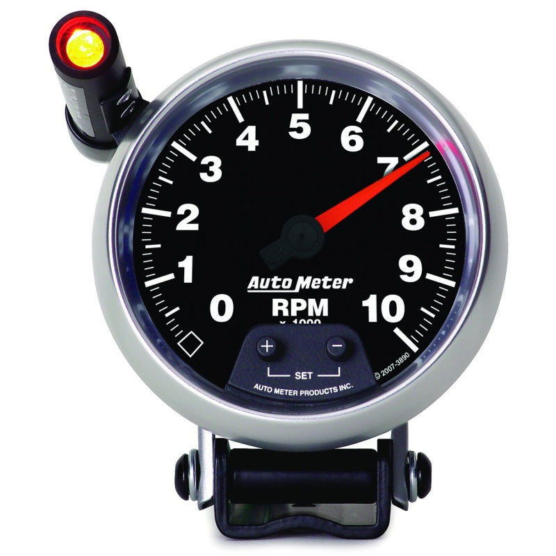 Autometer GS Quick Lite 3 3/4in 10k RPM Pedestal Tachometer