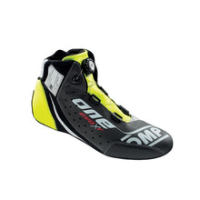 Load image into Gallery viewer, OMP One Evo X R Shoes Black/Silver/Fluorescent Yellow - Size 47 (Fia 8856-2018)