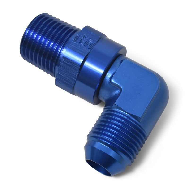 Russell Performance -10 AN 90 Degree Male to Male 1/2in Swivel NPT Fitting