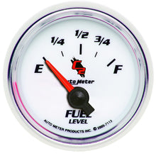 Load image into Gallery viewer, AutoMeter Gauge Fuel Level 2-1/16in. 0 Ohm(e) to 90 Ohm(f) Elec C2