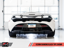 Load image into Gallery viewer, AWE Tuning McLaren 720S Performance Exhaust - Diamond Black Tips