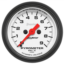 Load image into Gallery viewer, Autometer Phantom FSE 52mm 0-900 Deg C Electronic Guage Kit