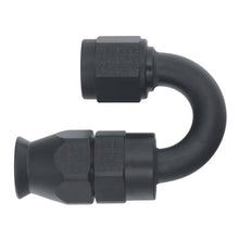 Load image into Gallery viewer, DeatschWerks 6AN Female Swivel 180-Degree Hose End PTFE (Incl Olive Insert) - Anodized Matte Black