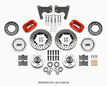 Load image into Gallery viewer, Wilwood Forged Dynalite Front Kit 11.00in Dril Red 65-72 CDP C Body -Drum