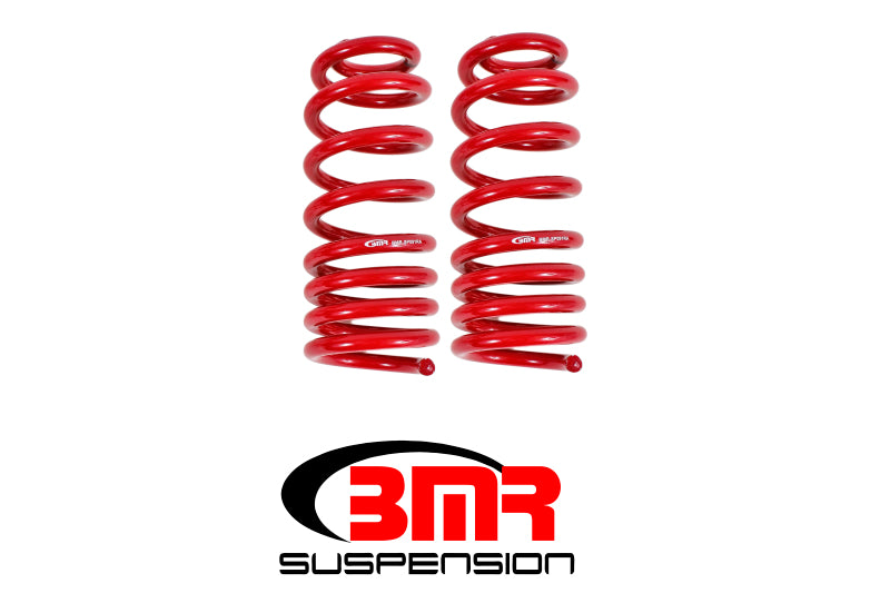 BMR 93-02 F-Body Front Handling Version Lowering Springs - Red