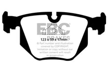 Load image into Gallery viewer, EBC 94-96 BMW 840 4.0 (E31) Greenstuff Rear Brake Pads