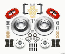 Load image into Gallery viewer, Wilwood Narrow Superlite 6R Front Hub &amp; 1PC Rtr Kit 12.88in-Red 79-81 Camaro