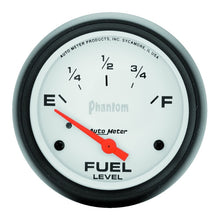 Load image into Gallery viewer, AutoMeter Gauge Fuel Level 2-5/8in. 240 Ohm(e) to 33 Ohm(f) Elec Phantom