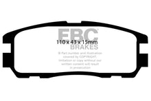 Load image into Gallery viewer, EBC 96-98 Acura SLX 3.2 Ultimax2 Rear Brake Pads