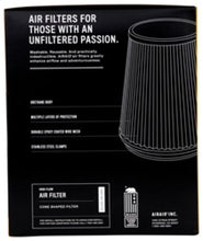 Load image into Gallery viewer, Airaid Universal Air Filter - Cone 6 x 7 1/4 x 5 x 9 - Blue SynthaMax