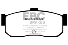 Load image into Gallery viewer, EBC 91-97 Infiniti G20 2.0 Redstuff Rear Brake Pads