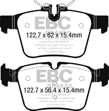 Load image into Gallery viewer, EBC 15+ Mercedes-Benz C300 (W205) 2.0 Turbo 4-matic Redstuff Rear Brake Pads