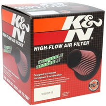 Load image into Gallery viewer, K&amp;N Universal Air Filter - Round Straight 4in Flange ID x 7in OD x 6in Height