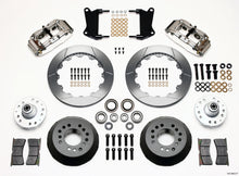 Load image into Gallery viewer, Wilwood Narrow Superlite 6R Front Hub Kit 12.88in Polished 67-69 Camaro 64-72 Nova Chevelle