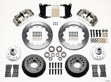 Wilwood Narrow Superlite 6R Front Hub Kit 12.88in Polished 67-69 Camaro 64-72 Nova Chevelle