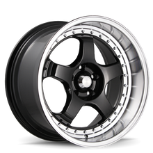 Load image into Gallery viewer, Konig SSM 18x9 5x114.3 ET22 Gloss Black w/ Machined Lip