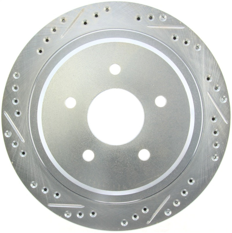 StopTech Select Sport Drilled & Slotted Rotor - Rear Right