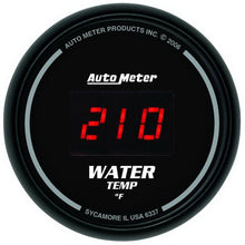 Load image into Gallery viewer, AutoMeter Gauge Kit 5 Pc. 3-3/8in. &amp; 2-1/16in. Elec Speedo Digital Black Dial W/ Red Led