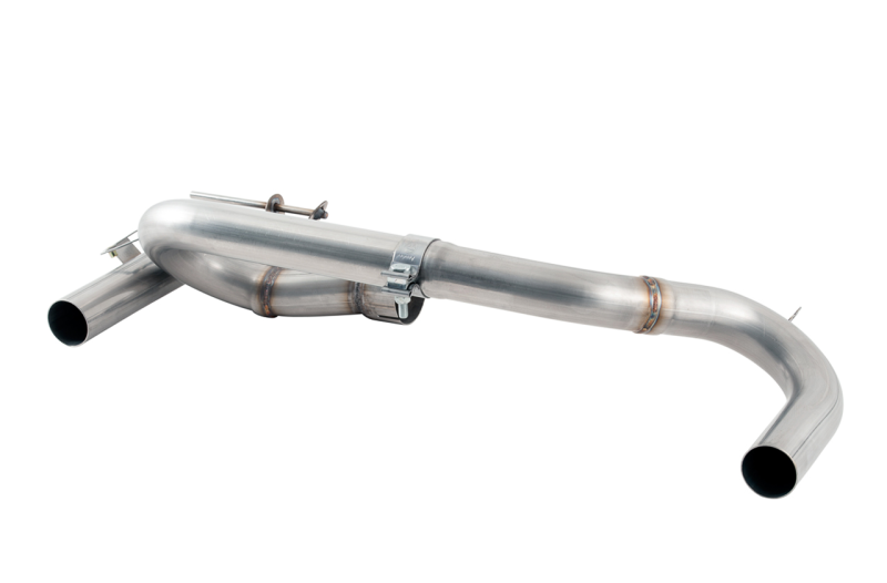 AWE Tuning BMW F3X 340i Touring Edition Axle-Back Exhaust - Chrome Silver Tips (102mm)