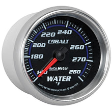 Load image into Gallery viewer, Autometer Cobalt 66.7mm 140-280 degree F. Water Temprature  Gauge