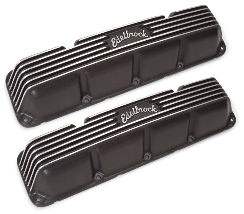 Edelbrock Valve Cover Classic Series AMC/Jeep 1967-91 290-401 CI V8 Black