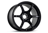 Advan RG-4 18x7.5 +47 5-114.3 Semi Gloss Black Wheel