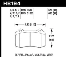 Load image into Gallery viewer, Hawk 2010 Camaro SS HT-14 Race Rear Brake Pads