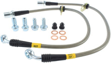 Load image into Gallery viewer, StopTech Stainless Steel Front Brake lines for 93-98 Supra