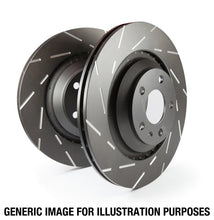 Load image into Gallery viewer, EBC 11+ Toyota Prius V 1.8 USR Slotted Rear Rotors