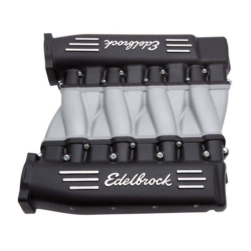 Edelbrock Manifold Chevy Ls LS3 Cross Ram w/ Black Plenums