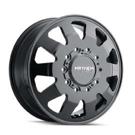 Mayhem 8181 Challenger Dually 22x8.25 / 10x225 BP / 169mm Offset / 170.1mm Hub Full Black Wheel